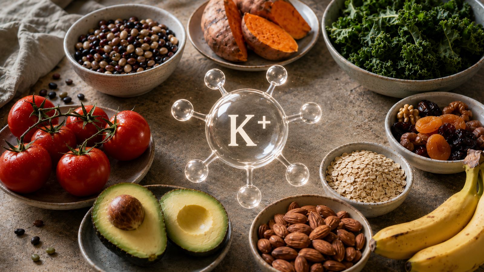 Alimenti ricchi di potassio: perché il potassio è importante per muscoli, pressione ed energia